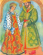 сказочный костюм - царь и красна девица